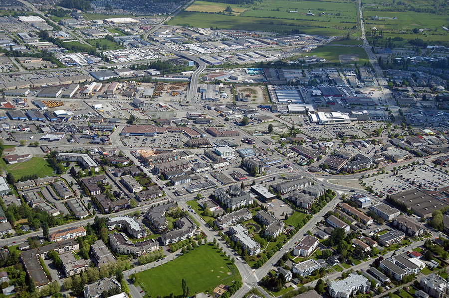 Langley Centre, Douglas Crescent, and Langley Bypass, British Columbia, Canada, 56 Ave, 204 Street, 200 Street, Fraser Highway