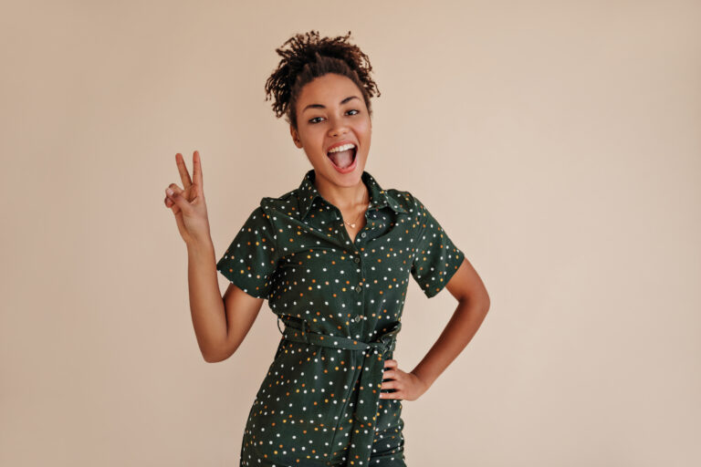 woman happy about lolo birth control