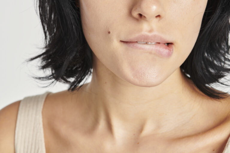 Woman considering valacyclovir treatment